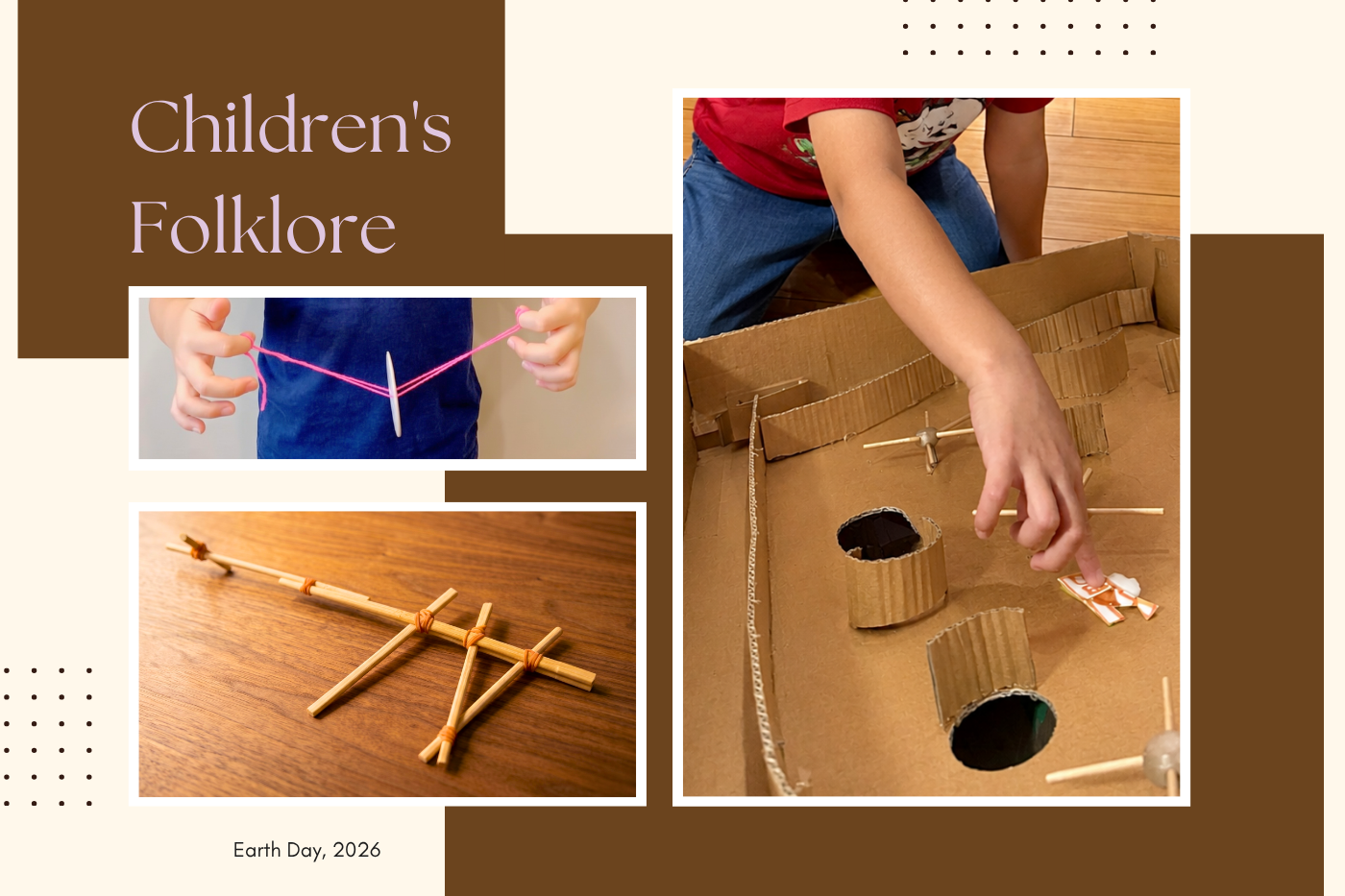 A child's handmade cardboard marble run — creative making project inspired by 3D pen STEAM kits